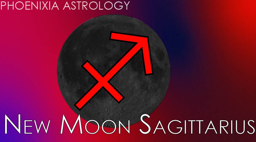 New Moon Sagittarius - November 2019 - Flame Wall